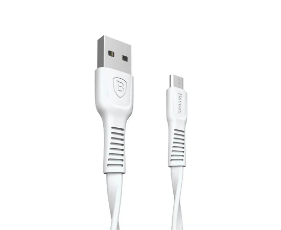 Дата кабель Baseus Tough USB to MicroUSB 2A (1m) Белый