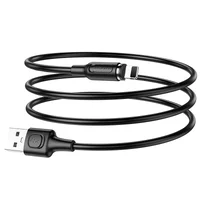 Дата кабель Borofone BX41 Amiable USB to Lightning (1m) Черный