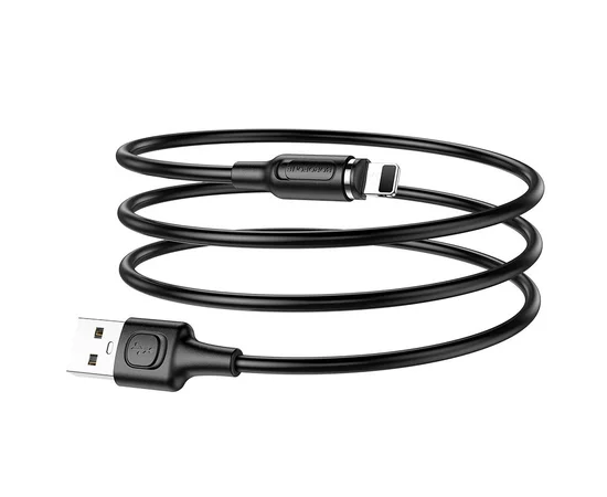 Дата кабель Borofone BX41 Amiable USB to Lightning (1m) Черный