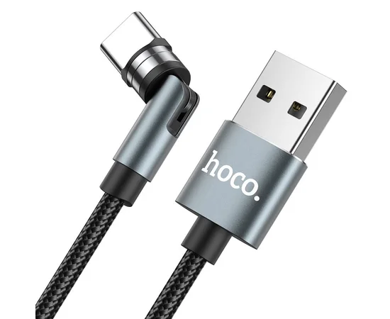 Дата кабель Hoco U94 "Universal magnetic" Type-C (1.2 m) Черный