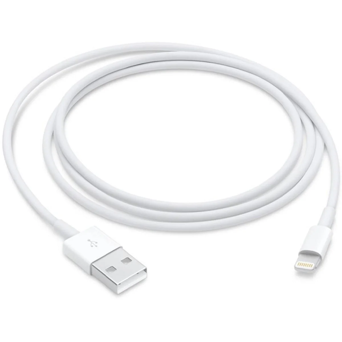 Дата кабель для Apple USB to Lightning (ААА) (1m) no box Белый