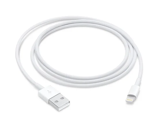 Дата кабель для Apple USB to Lightning (ААА) (1m) no box Белый