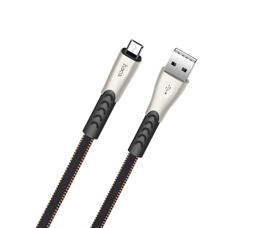 Дата кабель Hoco U48 Superior Speed Micro USB (1.2m) Черный