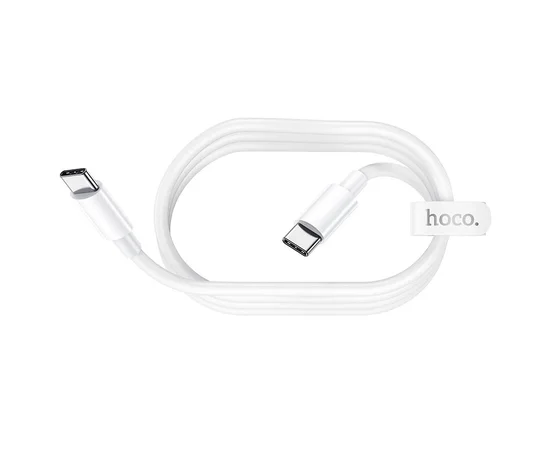Дата кабель Hoco X51 "High-power" Type-C to Type-C 100W (2m) Белый