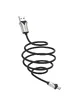 Дата кабель Hoco U67 "Soft Silicone" MicroUSB (1.2m) Черный