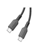 Дата кабель Borofone BX70 Type-C to Type-C 60W (1m) Черный