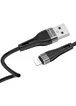Дата кабель Borofone BX46 Rush USB to Lightning (1m) Черный