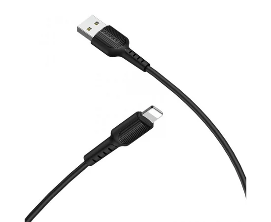 Дата кабель Borofone BX16 USB to Lightning (1m) Черный