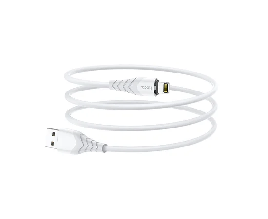 Дата кабель Hoco X63 "Racer" USB to Lightning (1m) Белый