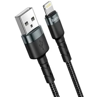 Дата кабель Hoco DU46 Charging USB to Lightning (1m) Черный