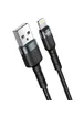 Дата кабель Hoco DU46 Charging USB to Lightning (1m) Черный