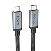 Дата кабель Hoco US05 Type-C to Type-C 100W USB4 40Gbps (1m) Black