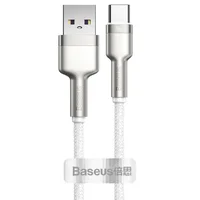 Дата кабель Baseus Cafule Series Metal USB to Type-C 40W (2m) Білий