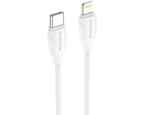 Дата кабель Borofone BX19 Type-C to Lightning (1m) Белый