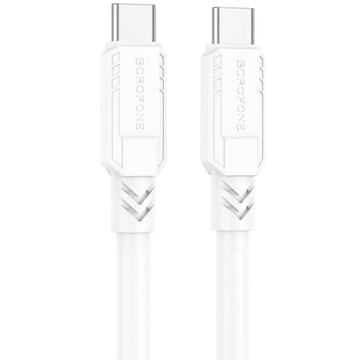 Дата кабель Borofone BX81 Type-C to Type-C 60W (1m) Белый