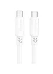 Дата кабель Borofone BX81 Type-C to Type-C 60W (1m) Білий