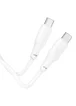 Дата кабель Hoco X93 Force Type-C to Type-C 100W (1m) White