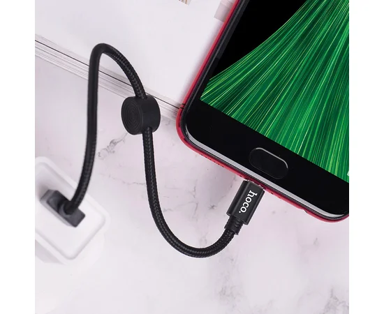 Дата кабель Hoco X35 Premium USB to MicroUSB (0,25m) Черный
