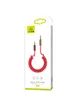 Аудио кабель Usams US-SJ256 Spring (1.2m) Красный
