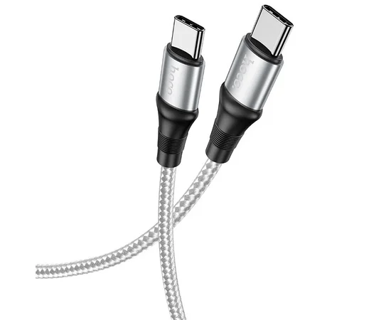 Дата кабель Hoco X50 "Excellent" Type-C to Type-C (1m) Серый