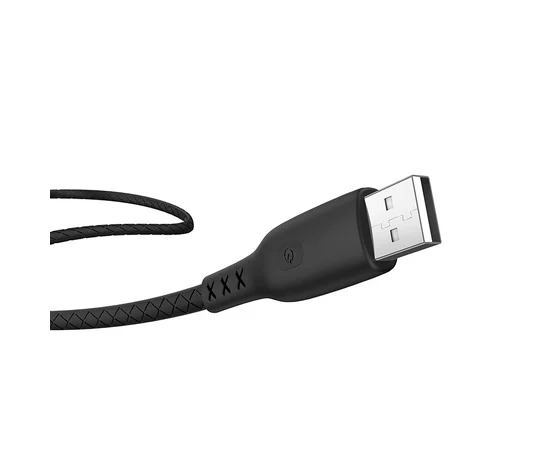 Дата кабель Hoco S6 Sentinel USB to MicroUSB (1.2m) Черный