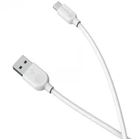 Дата кабель Borofone BX14 USB to MicroUSB (3m) Білий