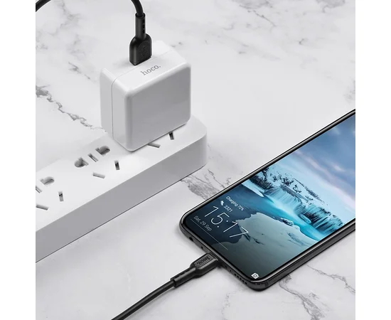 Дата кабель Hoco X33 Surge USB to MicroUSB (1m) Черный