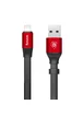 Дата кабель Baseus Nimble Portable USB to Lightning (23см) (CALMBJ-B01) Черный / Красный