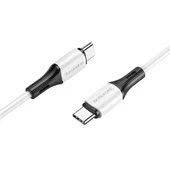 Дата кабель Borofone BX79 Type-C to Type-C 60W (1m) Білий