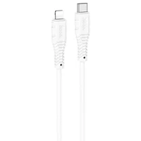 Дата кабель Hoco X67 "Nano" USB to Lightning (1m) Белый