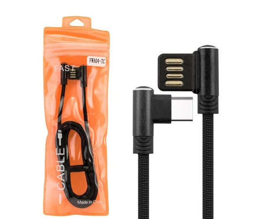 Дата кабель FWA04-TC Type-C  Черный