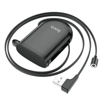 Дата кабель Hoco S50 Magnetic 3in1 Lightning-microUSB-Type-C (1m) Черный