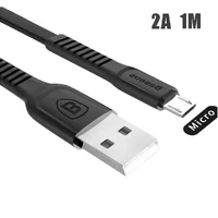 Дата кабель Baseus Tough USB to MicroUSB 2A (1m) Черный