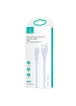 Дата кабель Usams US-SJ493 U65 Liquid Silicone USB to Lightning 3A 1m Голубой
