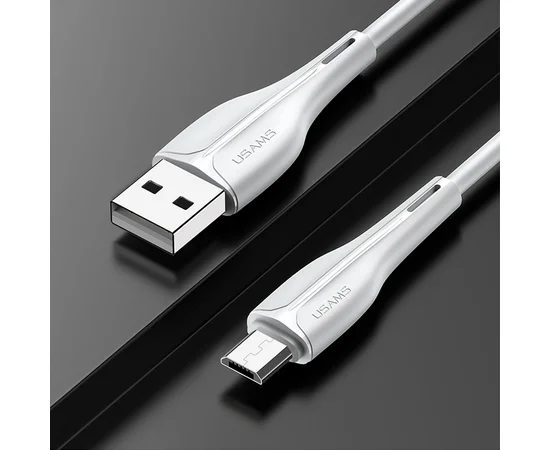 Дата кабель Usams US-SJ373 U-38 USB to MicroUSB 2A (1m) Белый