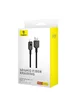 Дата кабель Baseus Unbreakable Series Fast Charging USB to Lightning 2.4A 1m (P10355802111-0) Black