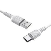 Дата кабель Borofone BX16 USB to Type-C (1m) Белый