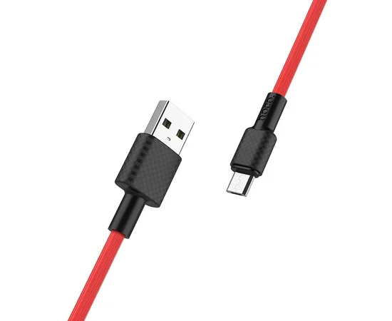 Дата кабель Hoco X29 Superior Style Micro USB Cable 2A (1m) Red