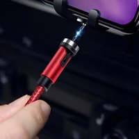 Дата кабель USAMS US-SJ474 U59 MicroUSB Rotatable Magnetic (1m) Червоний