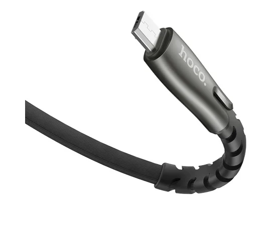 Дата кабель Hoco U58 Core Micro USB Cable (1.2m) Черный