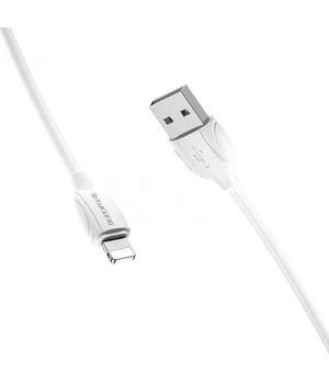Дата кабель Borofone BX19 USB to Lightning (1m) Белый Дата кабель Borofone BX19 USB to Lightning (1m) Белый