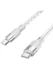 Дата кабель Hoco X99 Crystal Junction Type-C to Type-C 60W (1.2m) Gray