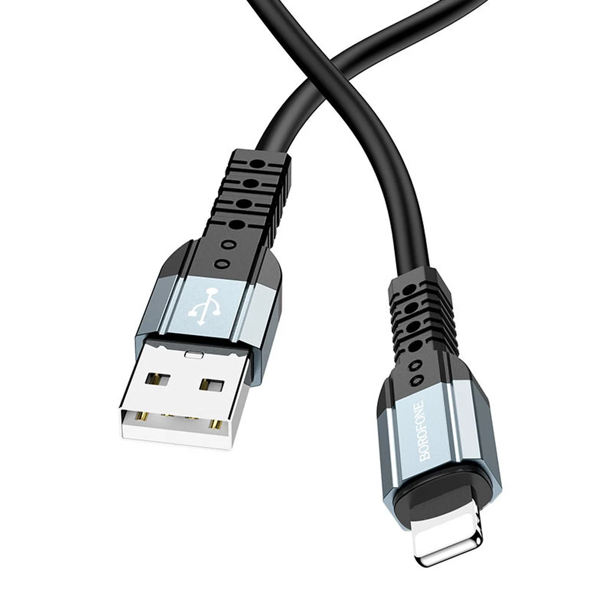 Дата кабель Borofone BX64 Special USB to Lightning (1m) Черный