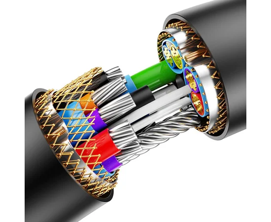 Кабель-удлинитель Baseus AirJoy Series USB3.0 Extension Cable 5m Cluster (B00631103111-05) Black