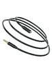 Аудио кабель Borofone BL12 3.5 audio extension cable Male to Female (1m) Черный