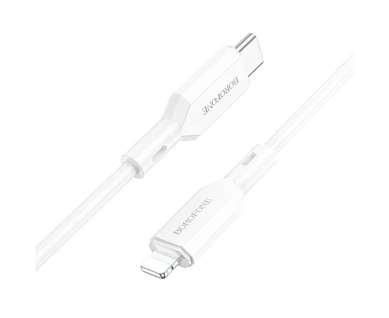 Дата кабель Borofone BX70 Type-C to Lightning 20W (1m) Белый