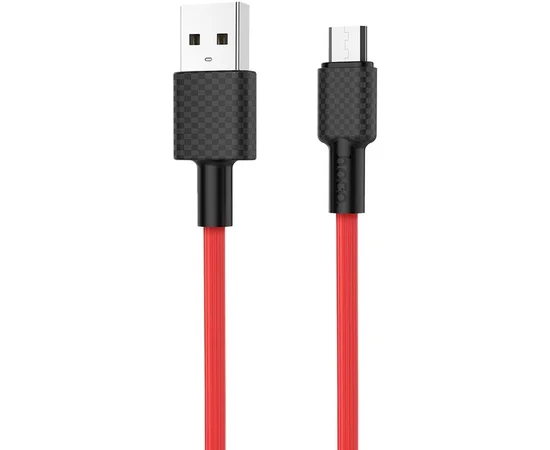 Дата кабель Hoco X29 Superior Style Micro USB Cable 2A (1m) Red