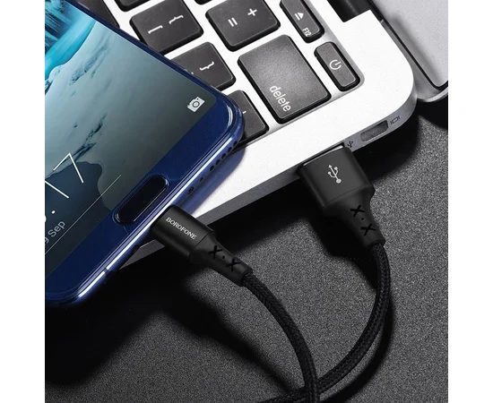 Дата кабель Borofone BX20 Enjoy USB to Type-C (1m) Черный