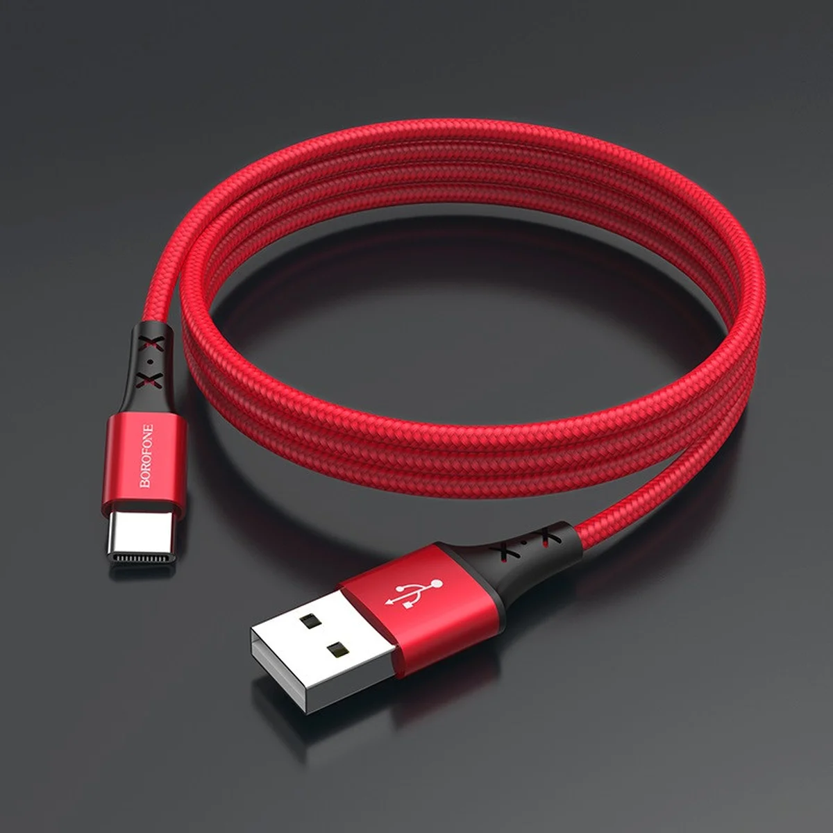 Дата кабель Borofone BX20 Enjoy USB to Type-C (1m) Красный