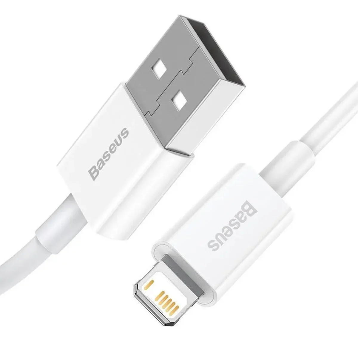 Дата кабель Baseus Superior Series Fast Charging Lightning Cable 2.4A (1.5m) (CALYS-B) Белый